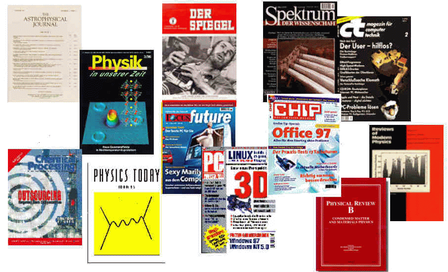 Zeitschriften die ich lese